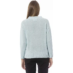 Light Blue Wool Sweater