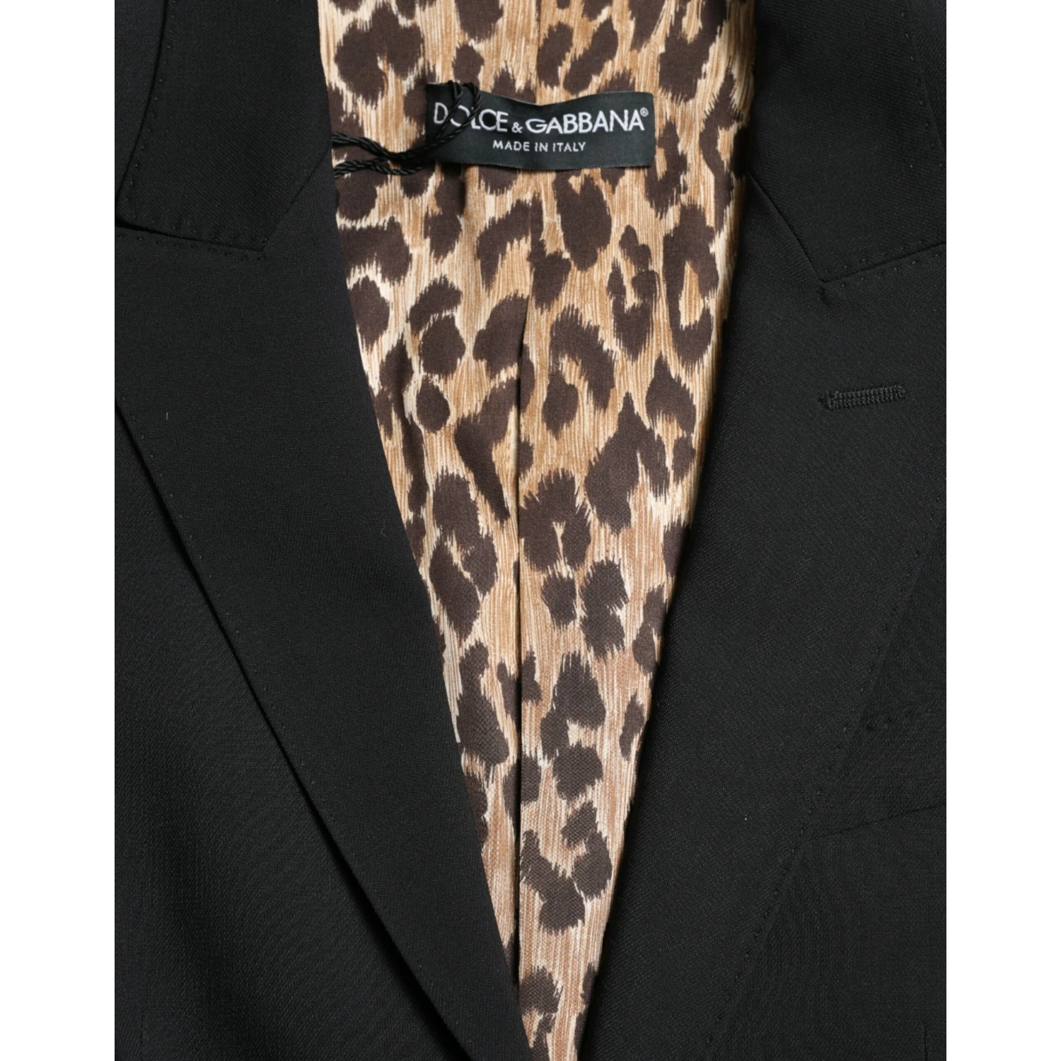 Black Wool Single Breasted Blazer Coat Jacket