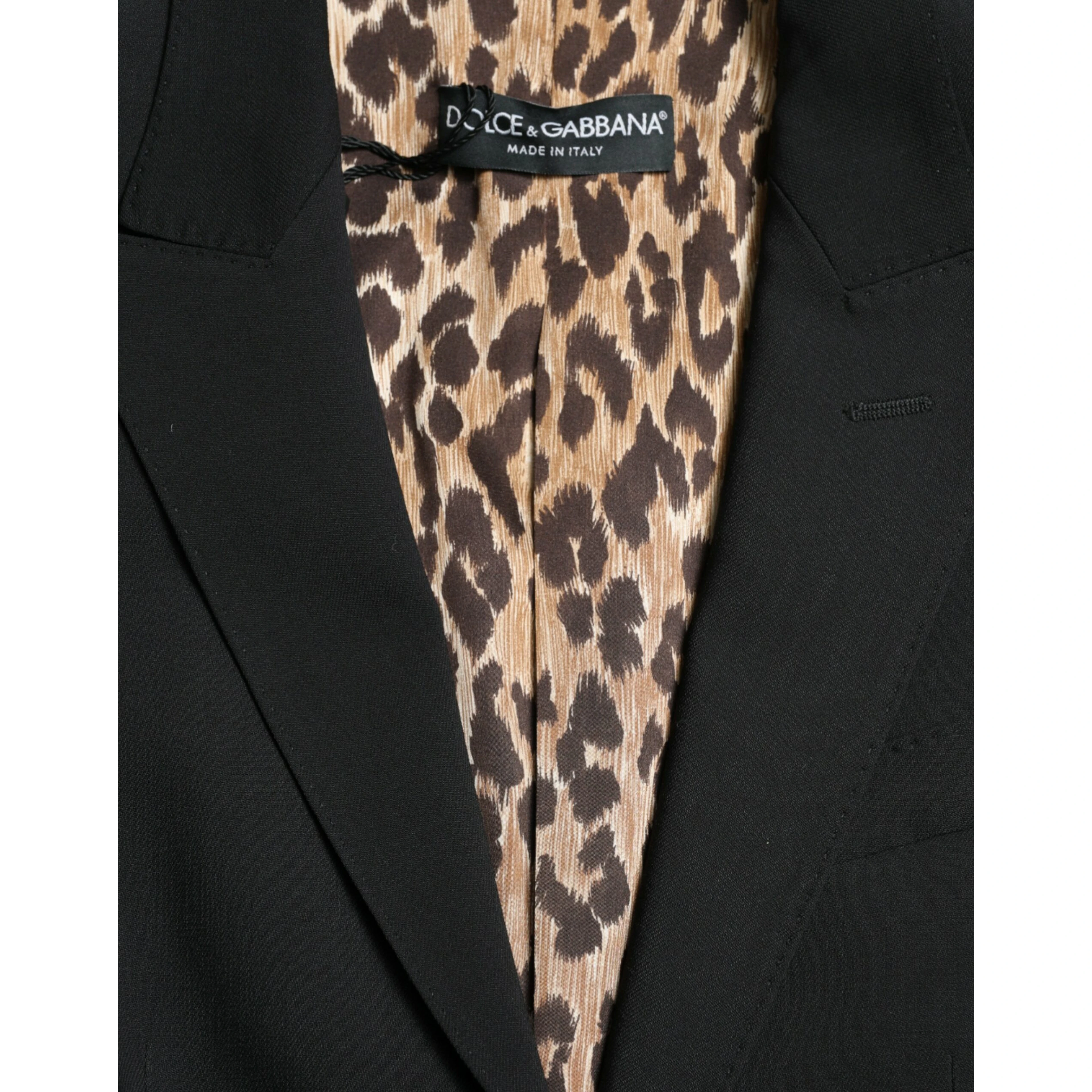Black Wool Single Breasted Blazer Coat Jacket