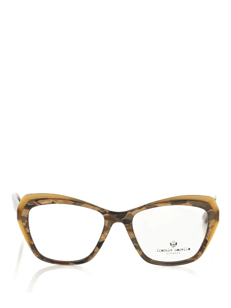 Beige Acetate Glasses Frame