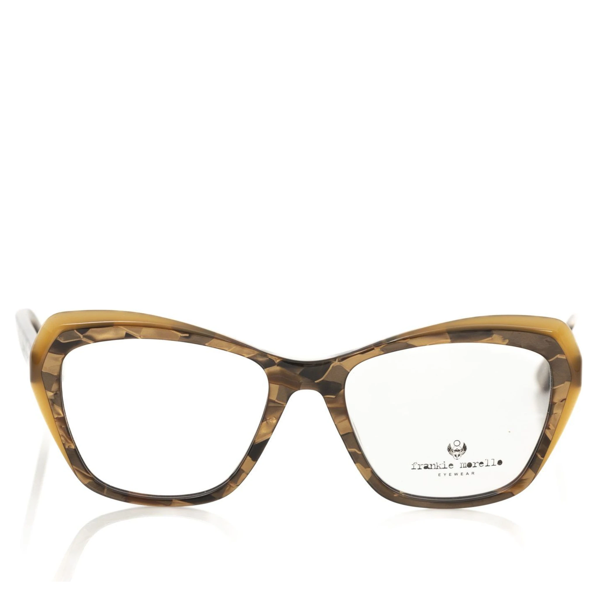 Beige Acetate Glasses Frame