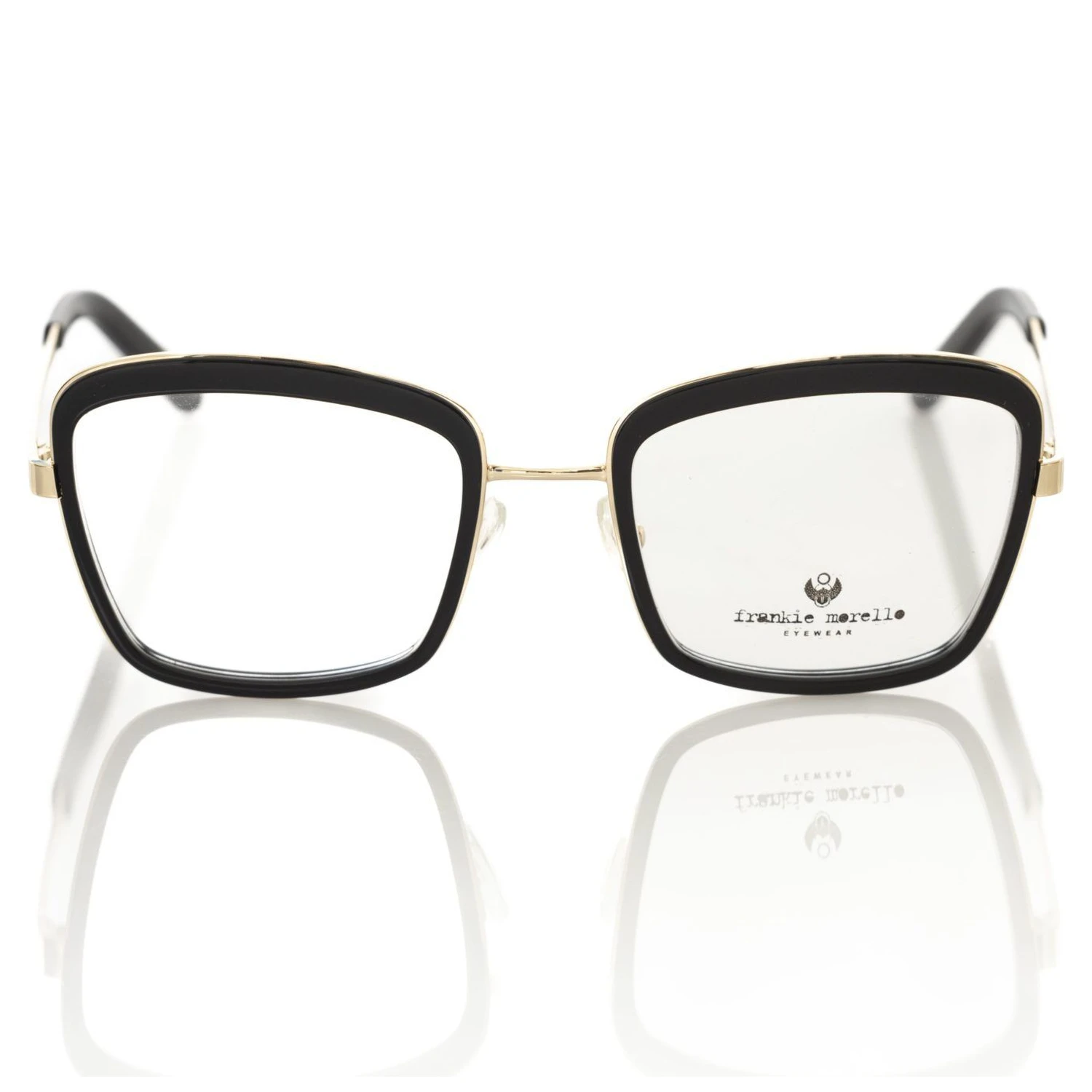 Black Metallic Fibre Glasses Frame