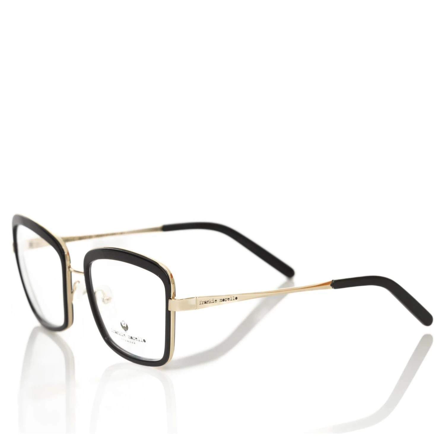 Black Metallic Fibre Glasses Frame