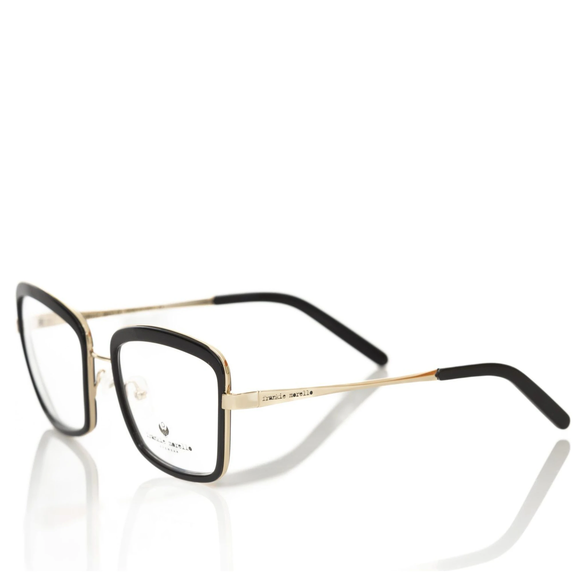 Black Metallic Fibre Glasses Frame