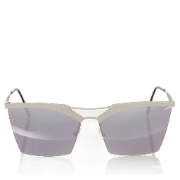 Silver Metallic Fibre Sunglass