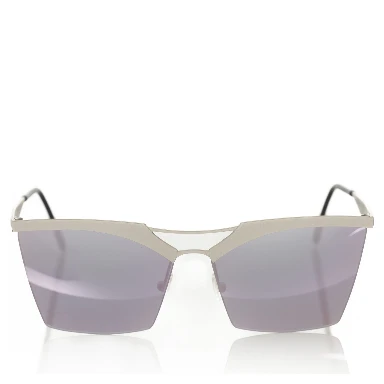 Silver Metallic Fibre Sunglass
