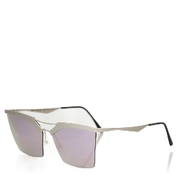 Silver Metallic Fibre Sunglass