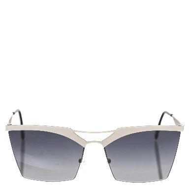 Silver Metallic Fibre Sunglass