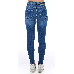 Blue Other Fibres Jeans Denim
