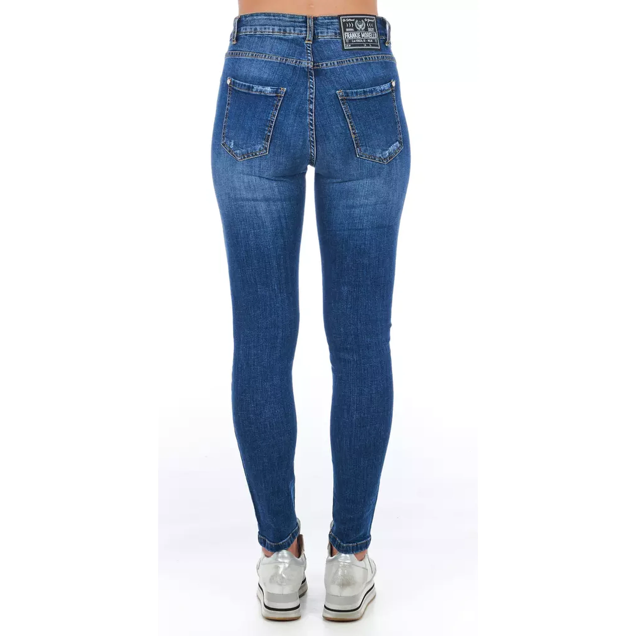 Blue Other Fibres Jeans Denim