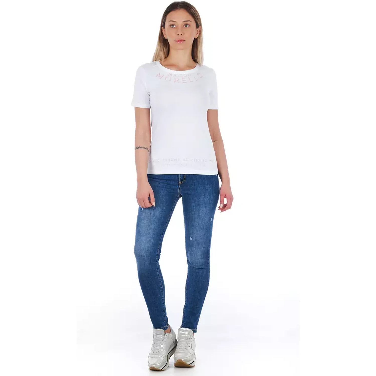 Blue Other Fibres Jeans Denim