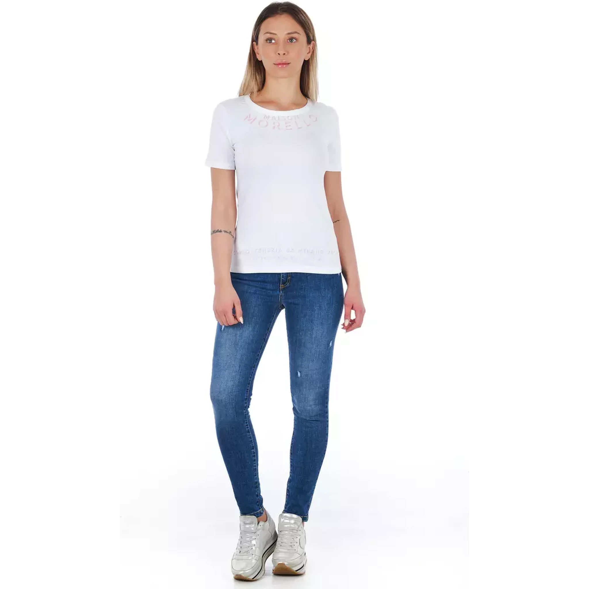 Blue Other Fibres Jeans Denim