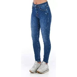 Blue Other Fibres Jeans Denim