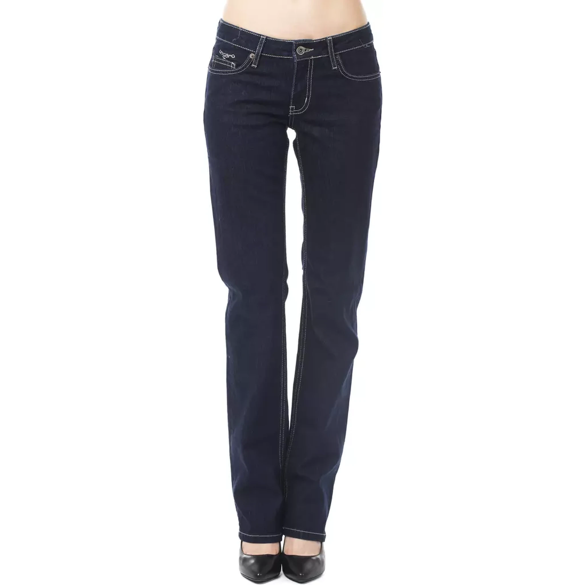 Blue Cotton Jeans Denim
