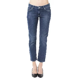 Light Blue Cotton Jeans Denim