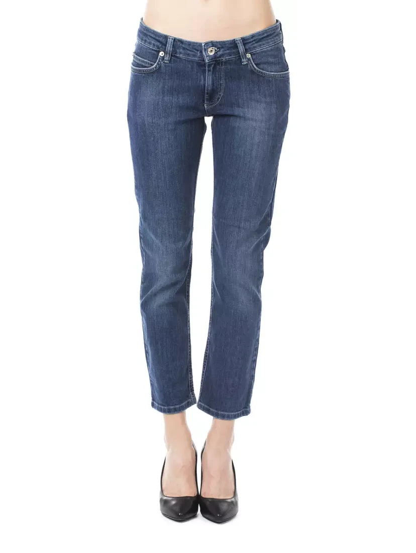 Light Blue Cotton Jeans Denim