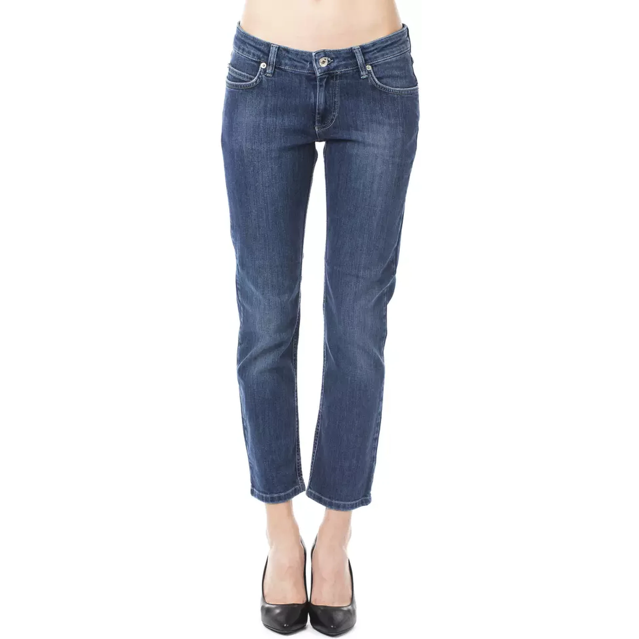 Light Blue Cotton Jeans Denim