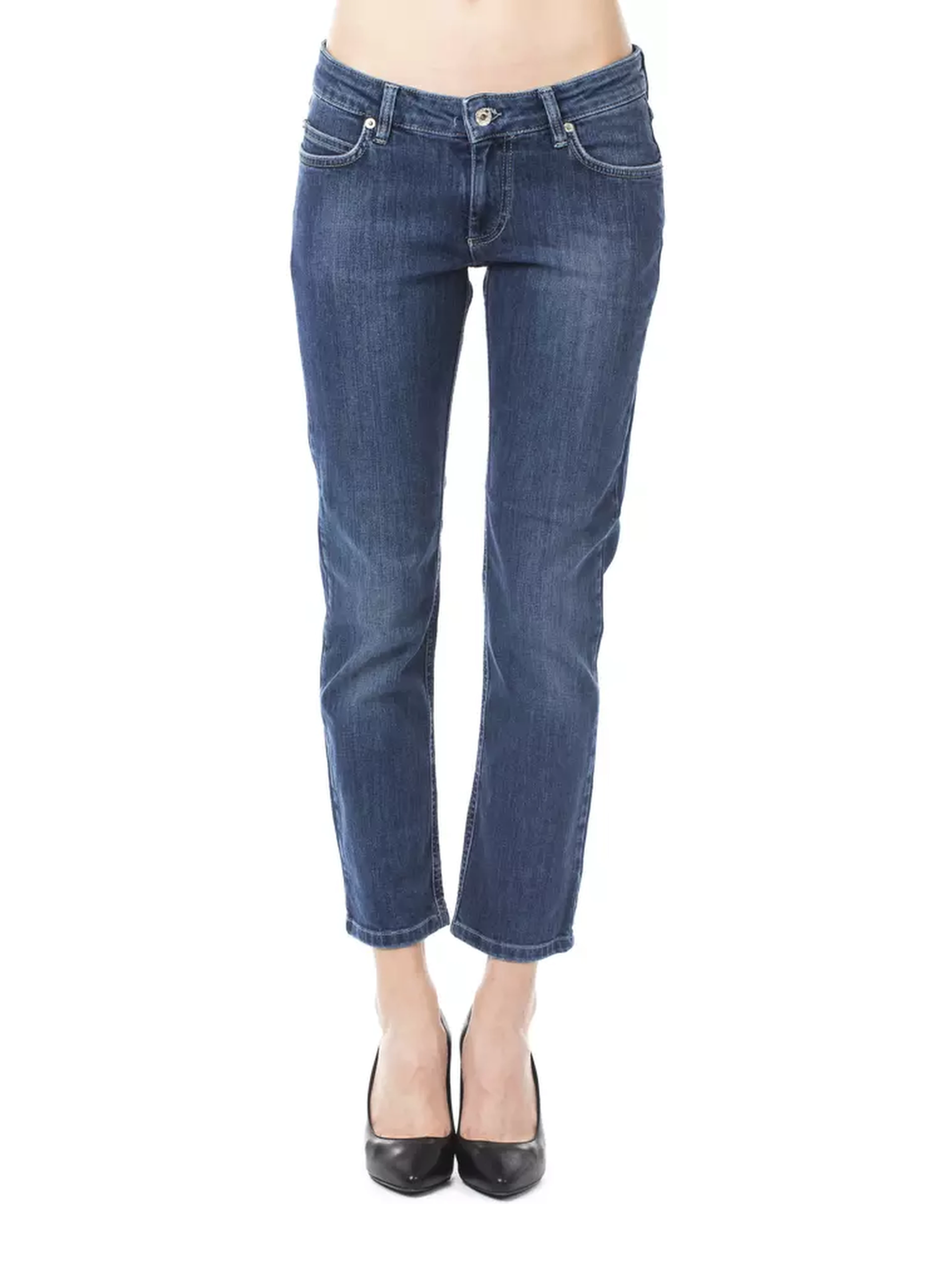 Light Blue Cotton Jeans Denim