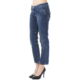 Light Blue Cotton Jeans Denim