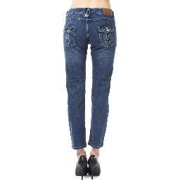 Light Blue Cotton Jeans Denim