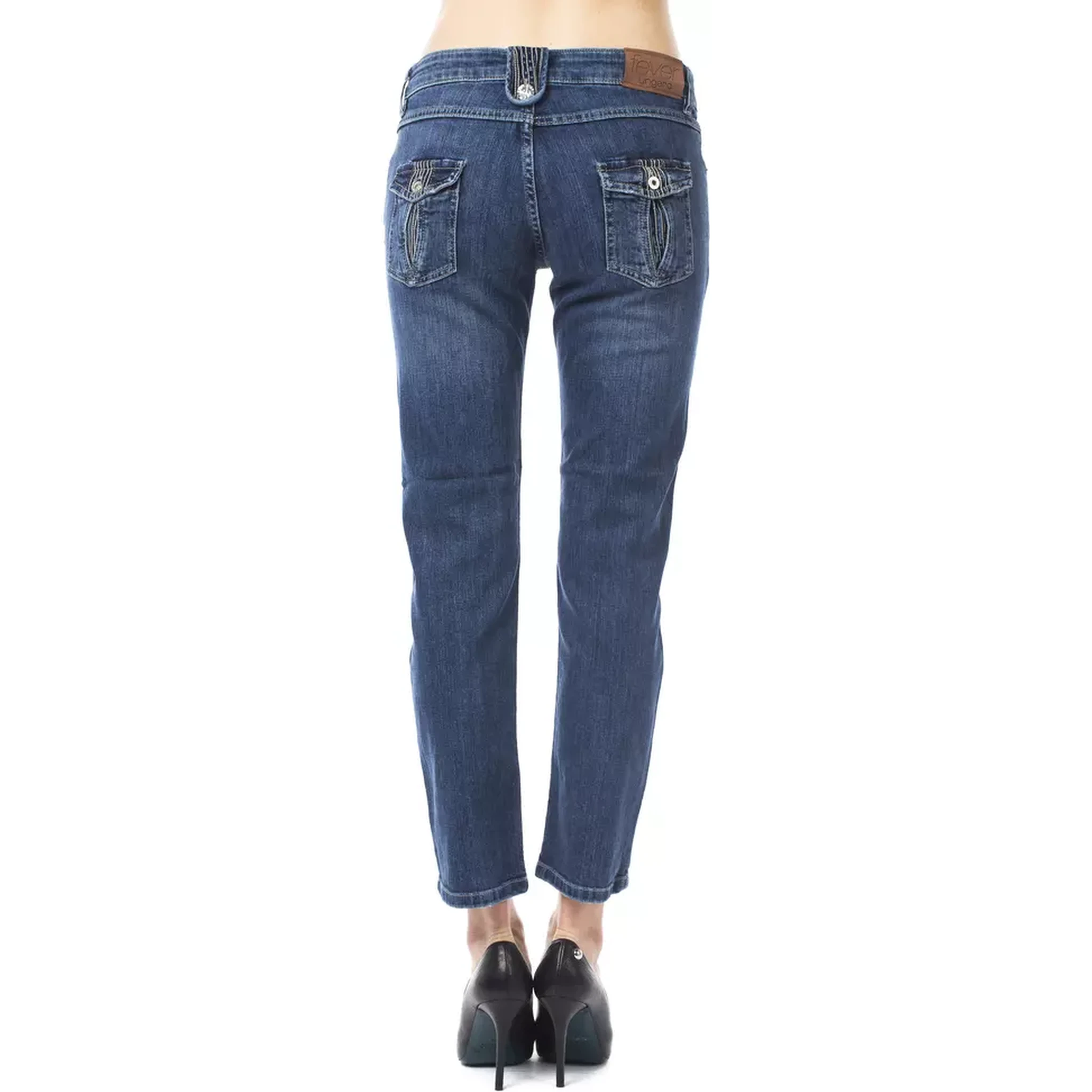Light Blue Cotton Jeans Denim