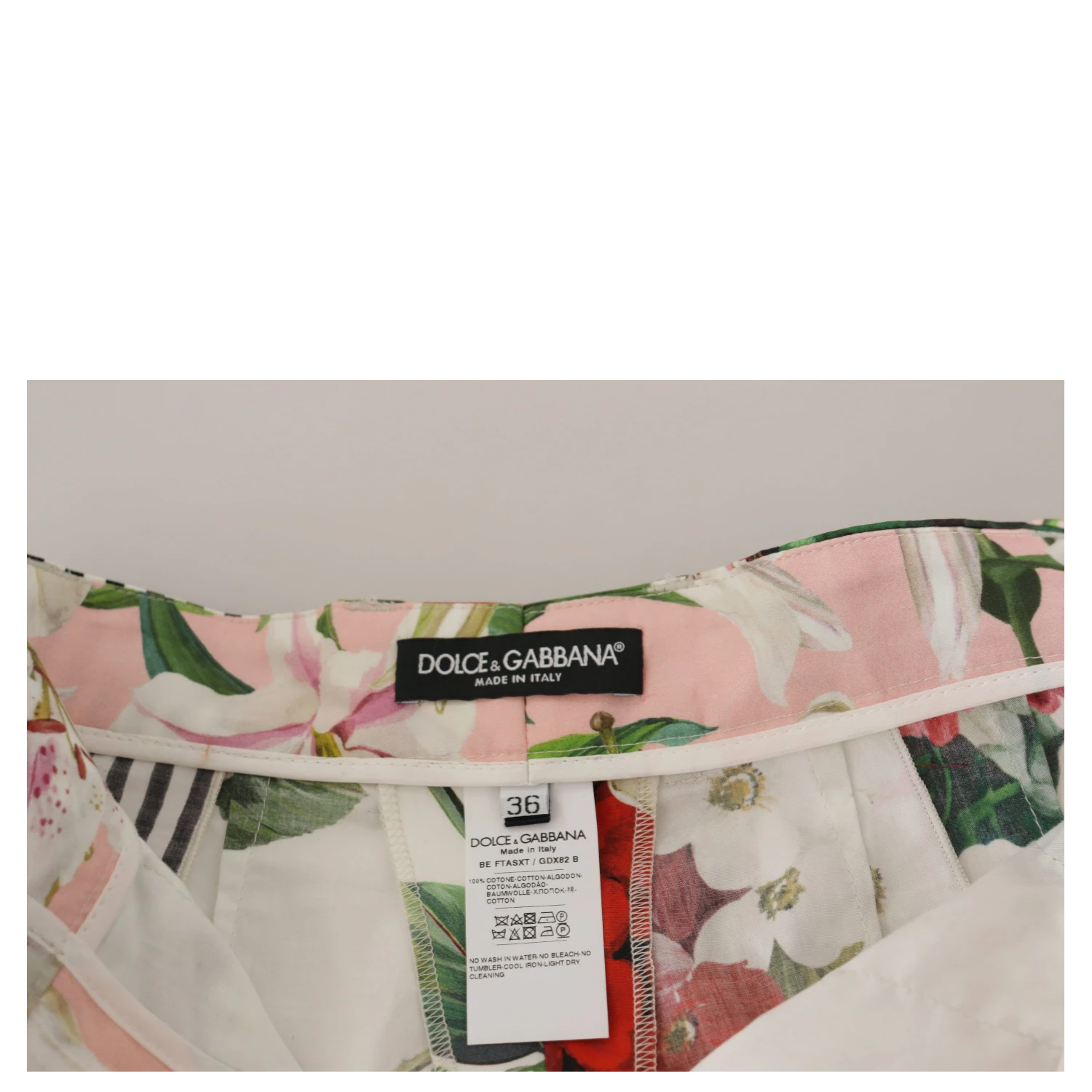 Multicolor High Waist Hot Pants Shorts