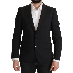Black Single Breasted Jacket MARTINI Blazer