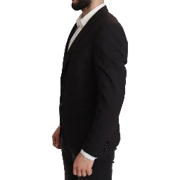 Black Single Breasted Jacket MARTINI Blazer