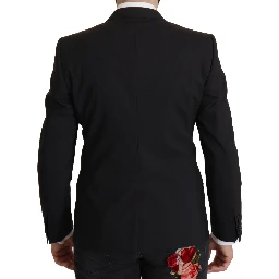 Black Single Breasted Jacket MARTINI Blazer