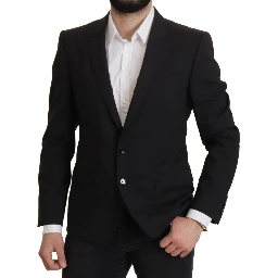 Black Single Breasted Jacket MARTINI Blazer