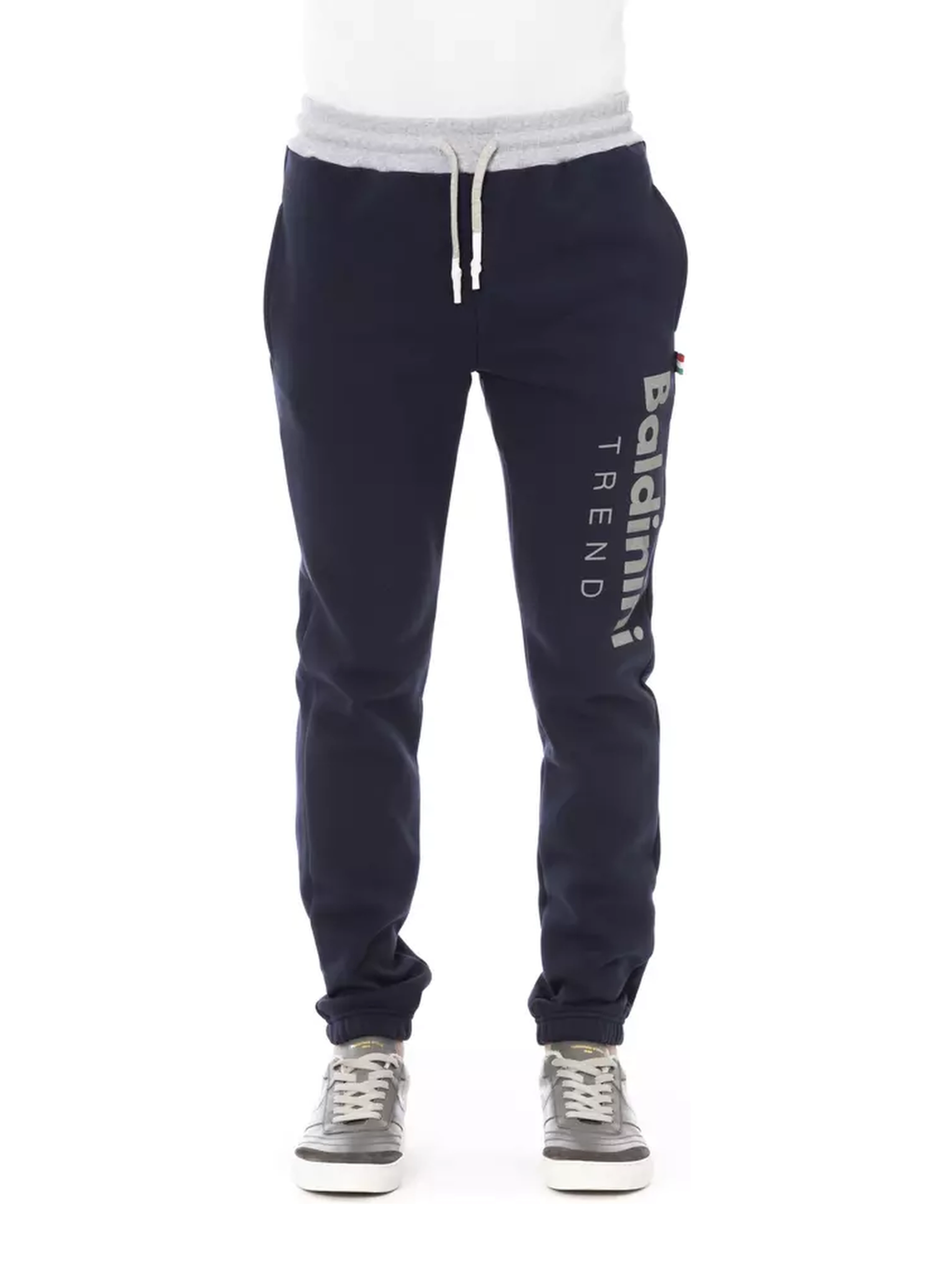 Blue Cotton Pant