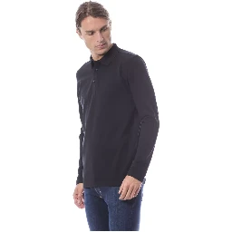 Black Cotton T-Shirt