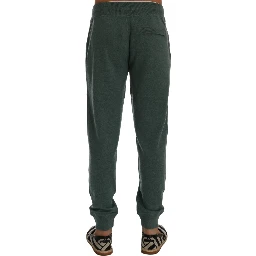 Green Cashmere Training Pants