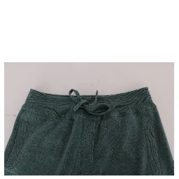 Green Cashmere Training Pants