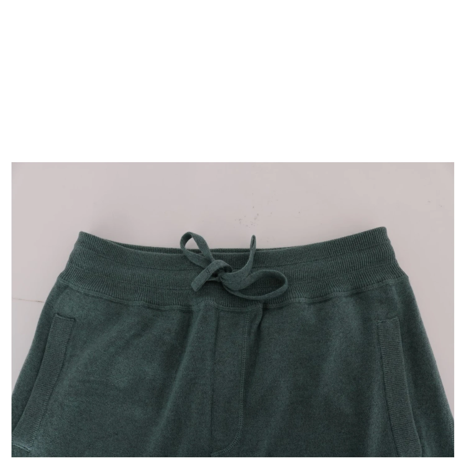 Green Cashmere Training Pants