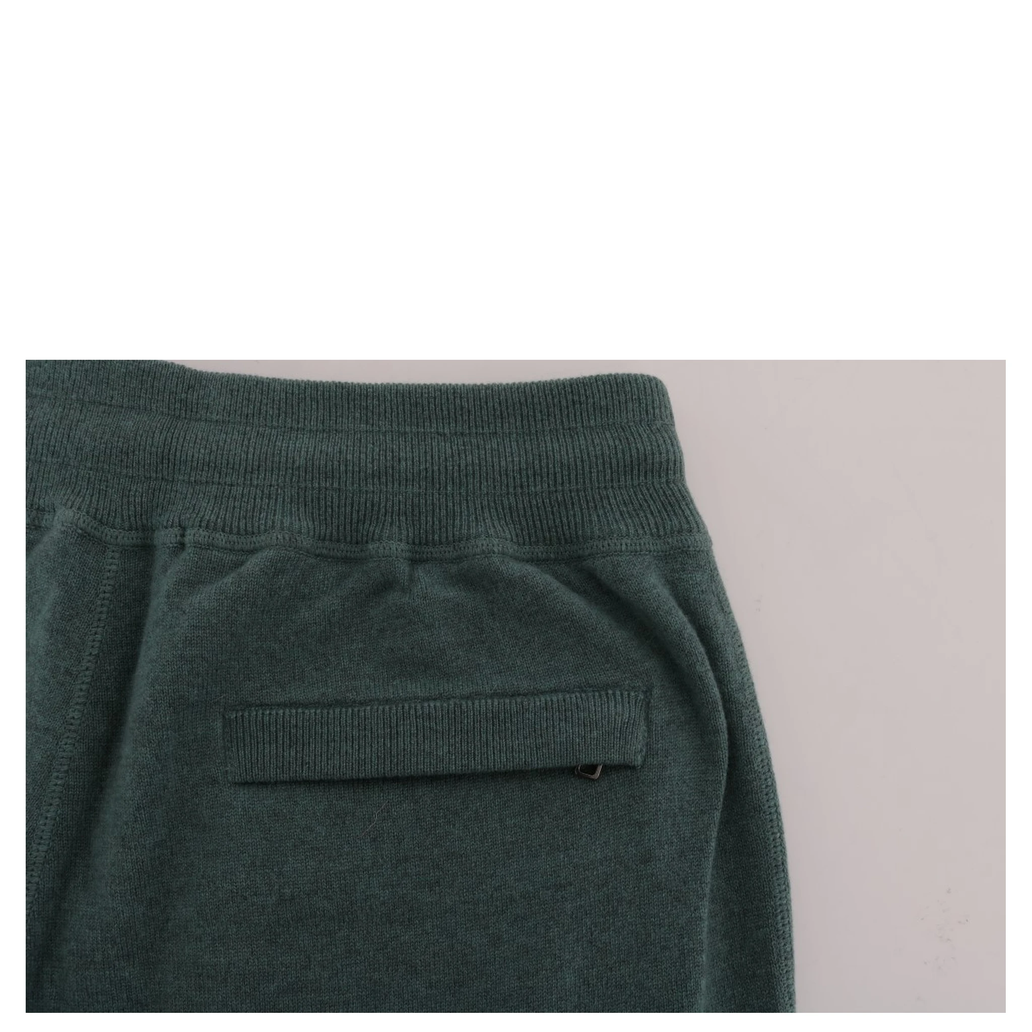 Green Cashmere Training Pants
