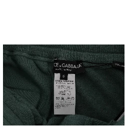 Green Cashmere Training Pants