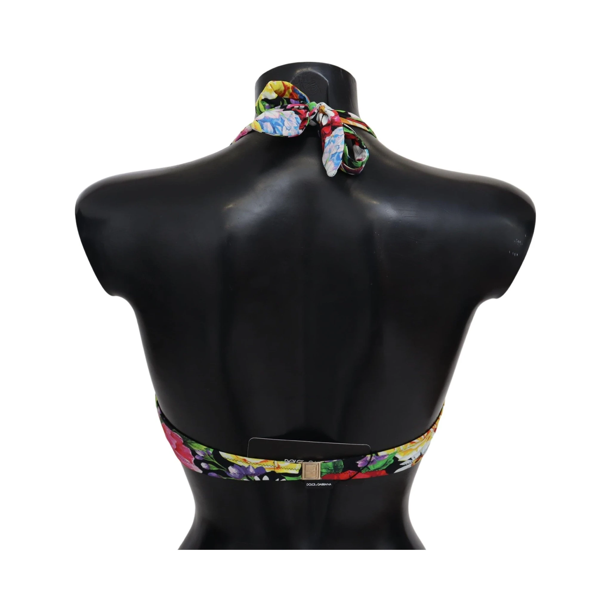 Multicolor Floral Print Swimwear Bikini Tops