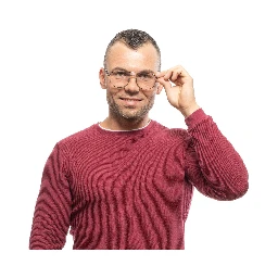 Silver Metal Glasses (Frames)