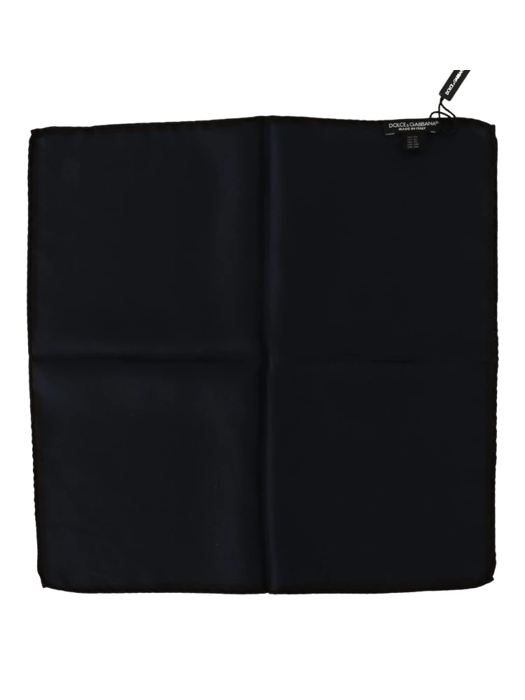 Black Square Handkerchief 100% Silk Scarf alternative