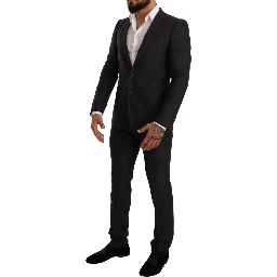 Gray Wool MARTINI Slim Fit Set Suit