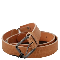 Light Brown Genuine Leather Belt