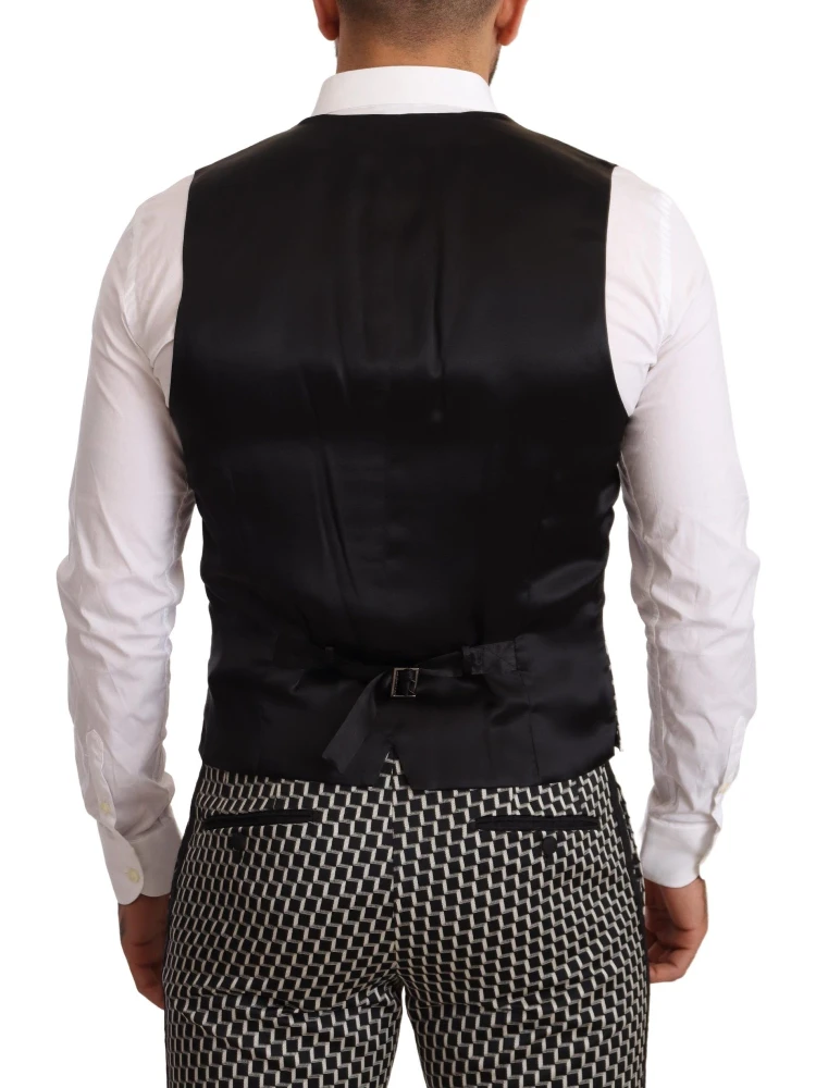 Black White Check 3 Piece Set MARTINI Suit alternative
