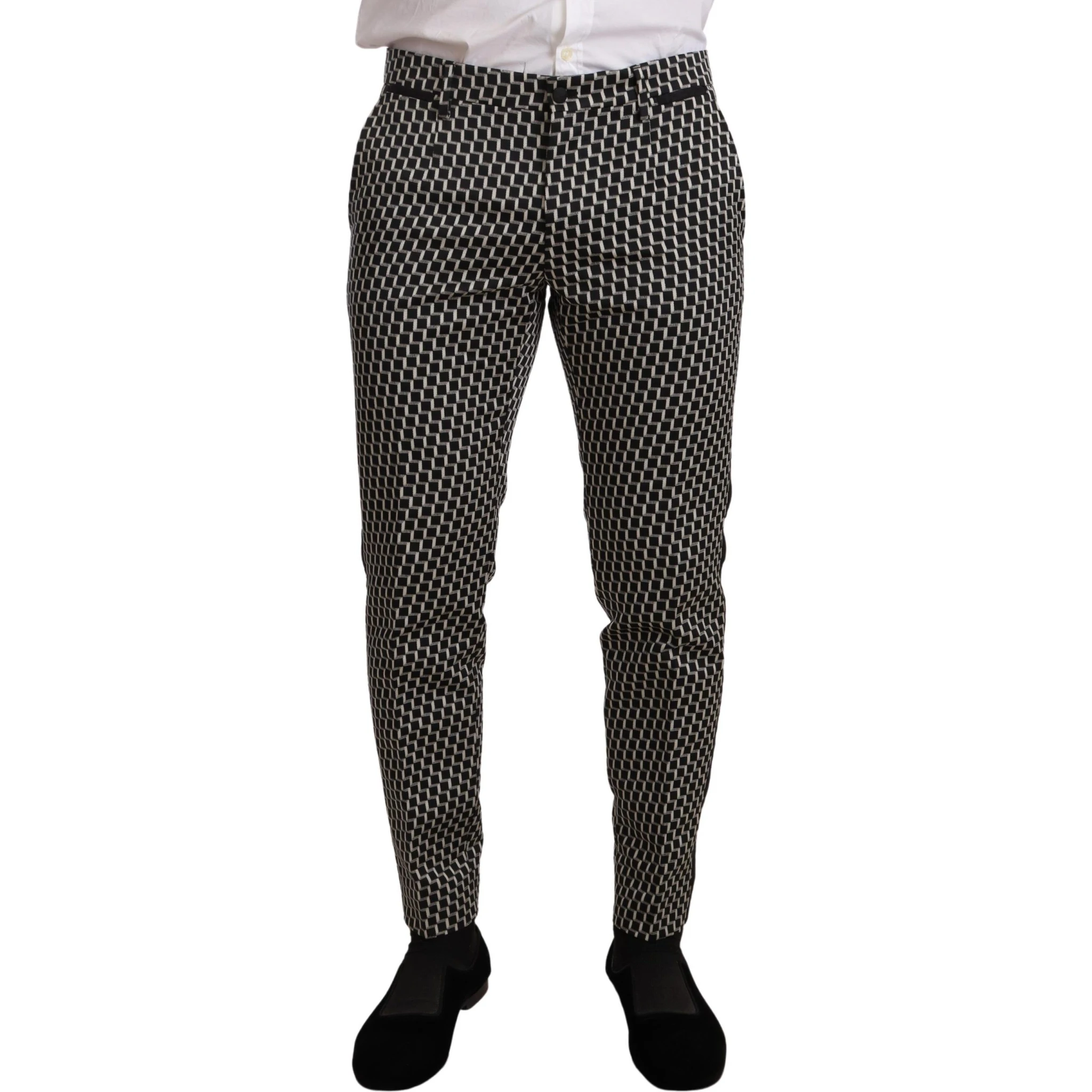 Black White Check 3 Piece Set MARTINI Suit