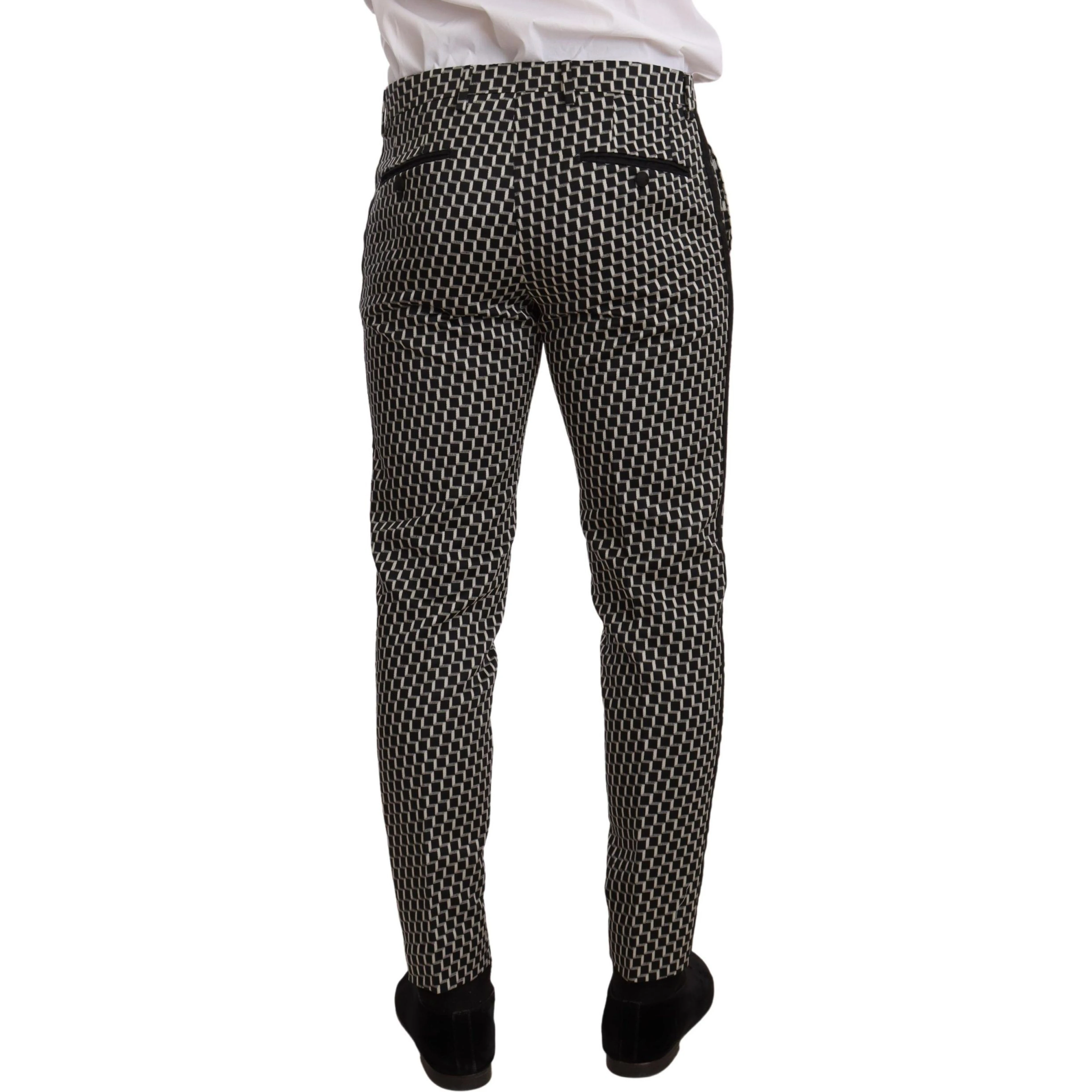 Black White Check 3 Piece Set MARTINI Suit