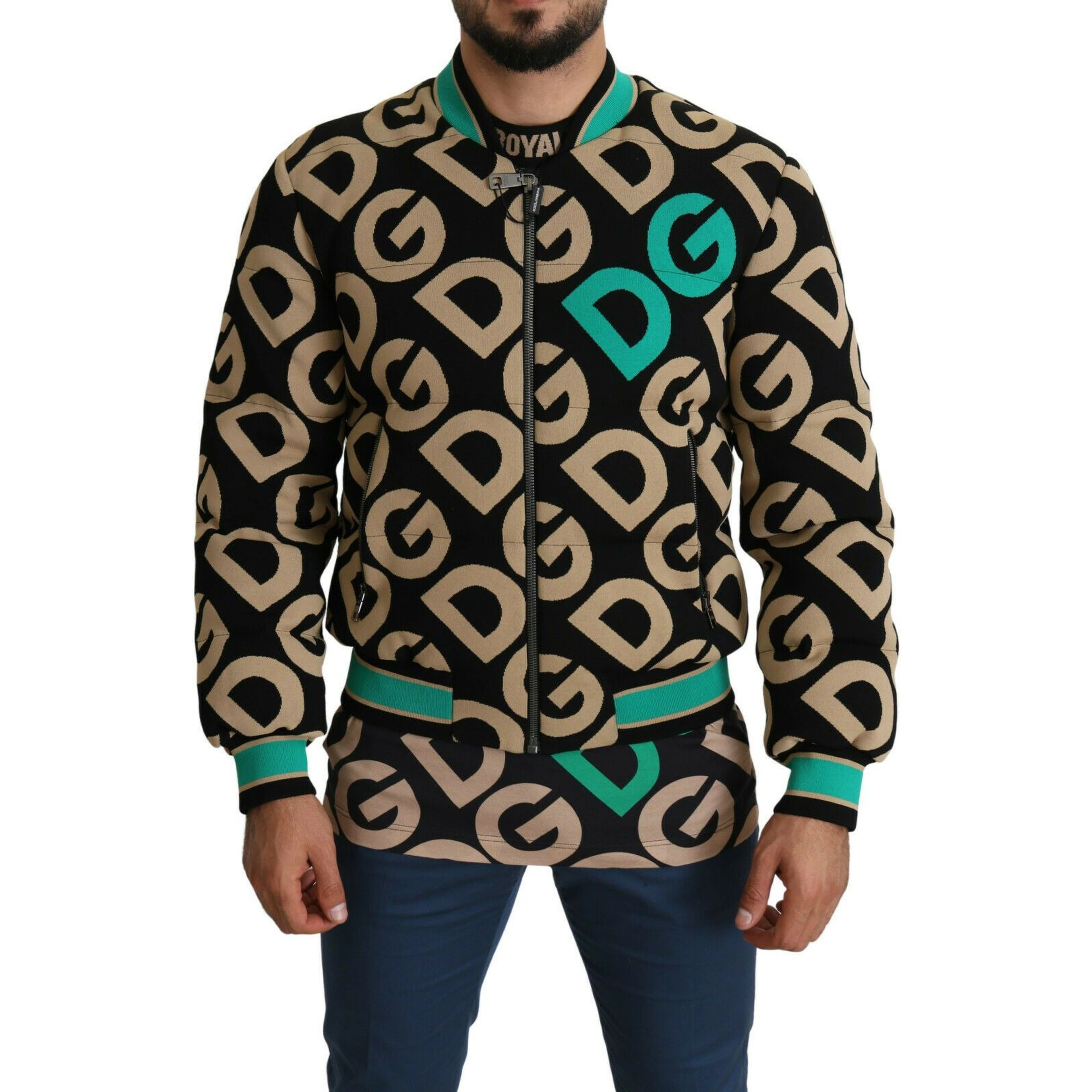 Multicolor DGMILLENNIALS Logo Print Jacket
