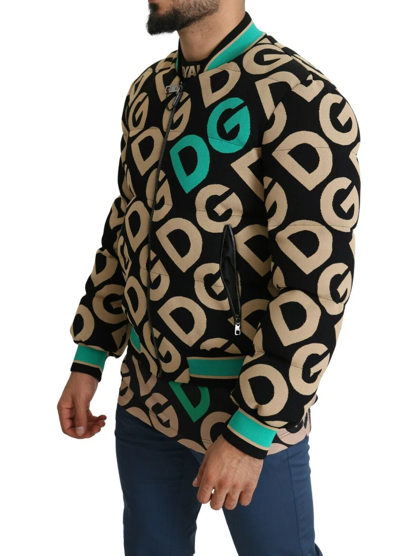 Multicolor DGMILLENNIALS Logo Print Jacket
