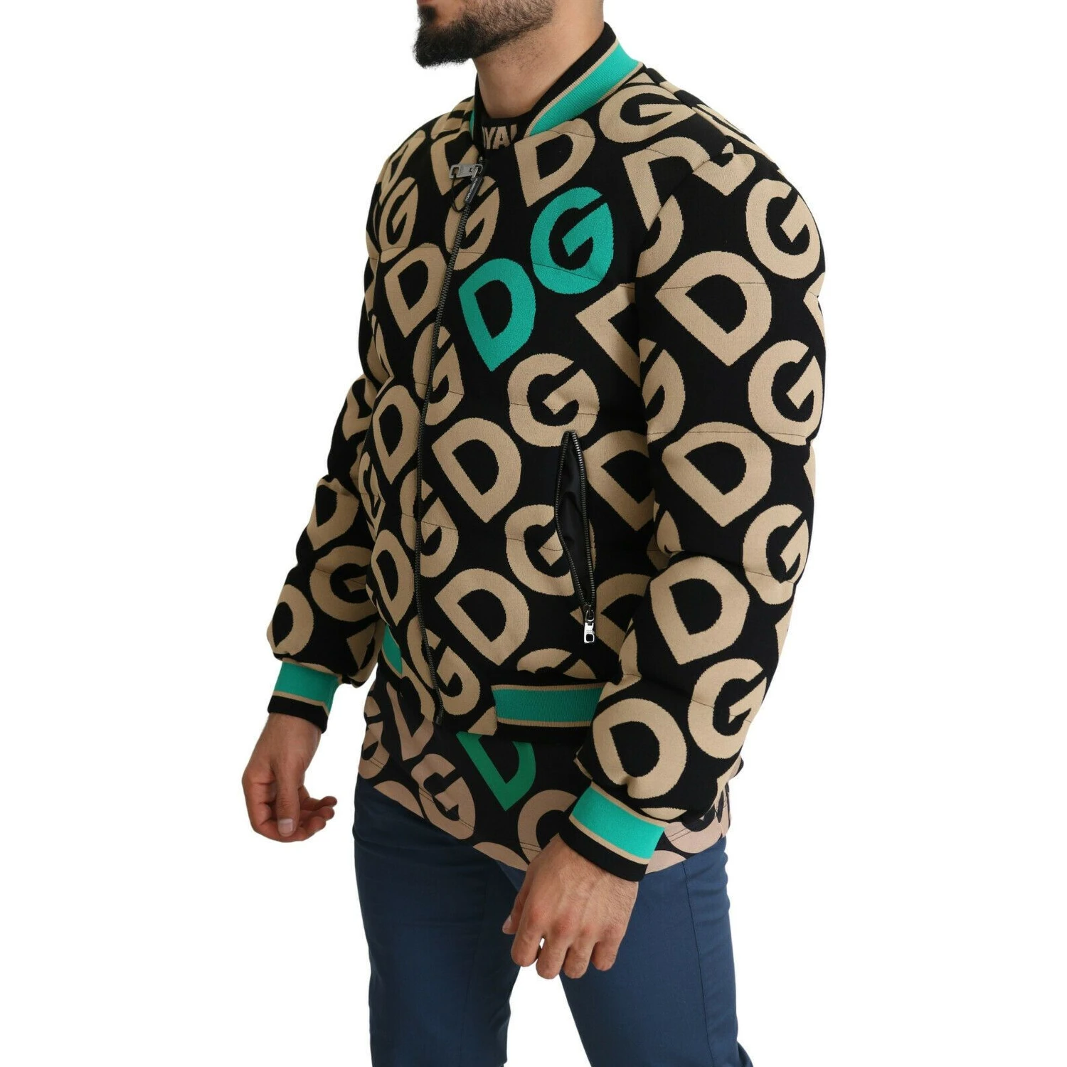 Multicolor DGMILLENNIALS Logo Print Jacket