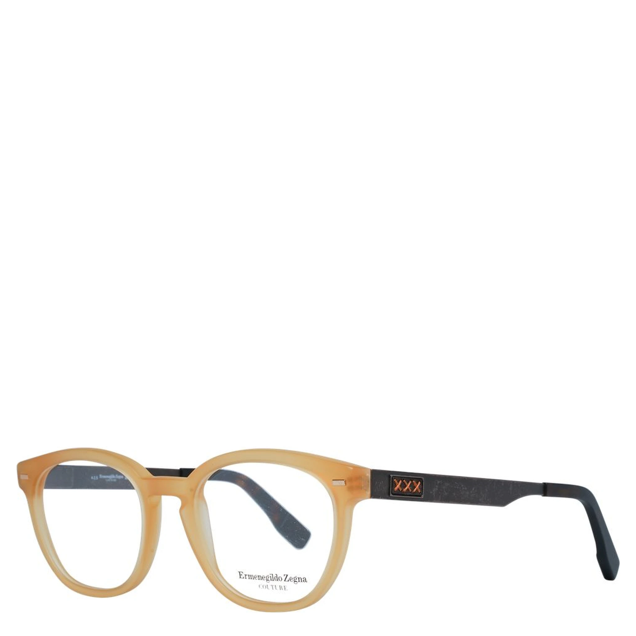 Orange Metal & Plastic Glasses (Frames)