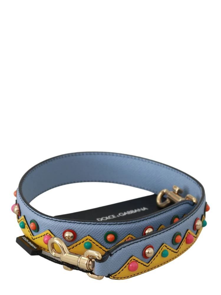 Blue Handbag Accessory Shoulder Strap Leather
